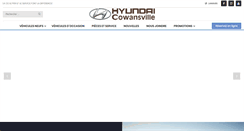 Desktop Screenshot of hyundaicowansville.com